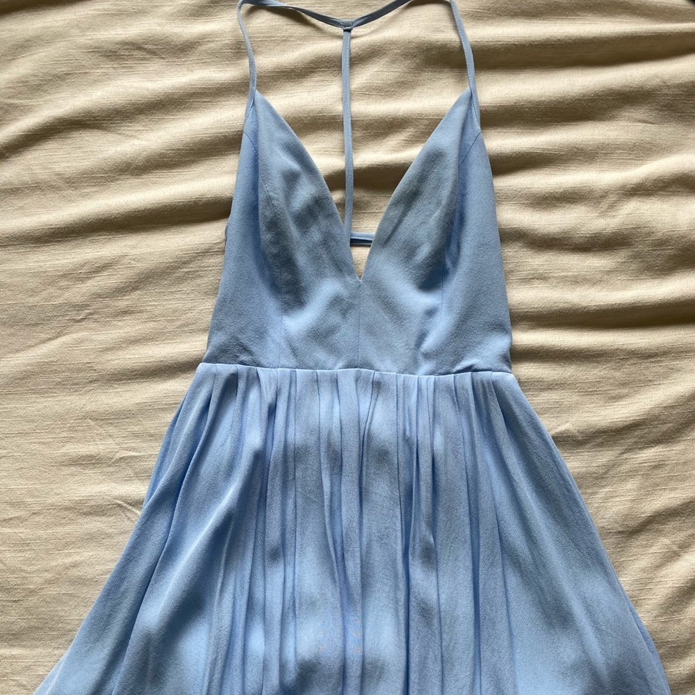 Revolve NBD open back mini dress